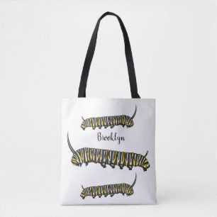 Monarch Raupe Cartoon Tasche