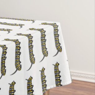 Monarch Raupe Cartoon Tischdecke