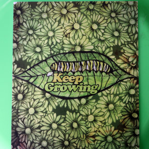 Monarch-Raupe wächst weiter                   Postkarte