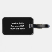 Monarch-Schmetterling auf Wildblumen, Gepäckumbau Gepäckanhänger (Rückseite horizontal)