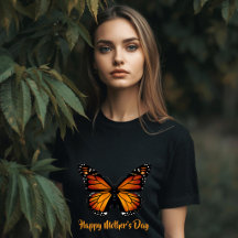 Monarch-Schmetterling Personalisiertes Frauen-T-Sh