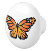 Monarch-Schmetterling Schubladenknöpfe Keramikknauf (Rechts)