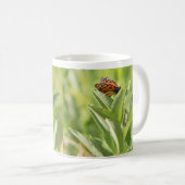 Monarch-Schmetterling-Tasse Kaffeetasse (VorderseiteRechts)