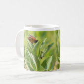 Monarch-Schmetterling-Tasse Kaffeetasse (Vorderseite Links)