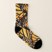 Monarch-Schmetterlings-abstrakte Socken (Links - Innen)