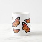 Monarch-Schmetterlings-Klassiker-Tasse Kaffeetasse (Mittel)