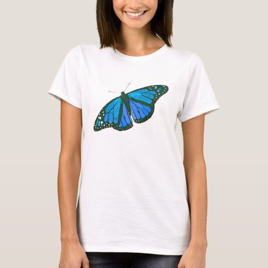Monarch-Schmetterlings-Kunst-Shirt T-Shirt (Vorderseite)