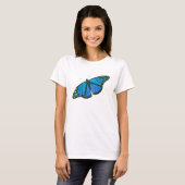 Monarch-Schmetterlings-Kunst-Shirt T-Shirt (Vorne ganz)