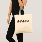 Monarch-Schmetterlings-Tasche Tragetasche (Vorderseite (Produkt))