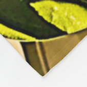 Monarch-Schmetterlingsgarten-Kunst Fleecedecke (Ecke)