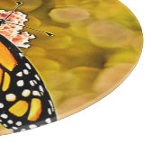 Monarch-Schmetterlingsgarten-Kunst Schneidebrett (Ecke)