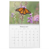 Monarch-Schmetterlingskalender Kalender (Feb 2027)