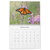 Monarch-Schmetterlingskalender Kalender (Feb 2026)