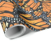 Monarch-Schmetterlingspapier Geschenkpapier (Rolleneckpunkt)