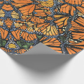 Monarch-Schmetterlingspapier Geschenkpapier (Ecke)