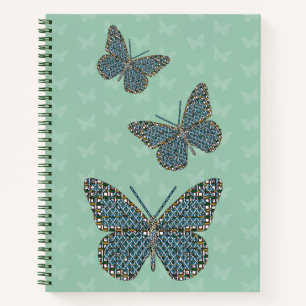 Monarch Spiral Notebook Notizblock