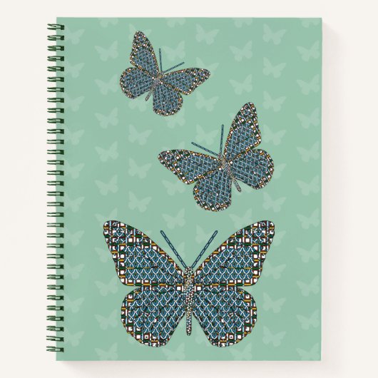 Monarch Spiral Notebook Notizblock (Vorderseite)