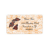 Monarch Trio Labels Adressaufkleber (Vorne)