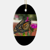 Monarch Twins #1-oval Keramik Ornament (Rechts)