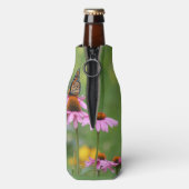Monarch über Echinacea Flaschenkühler (Flasche Rückseite)