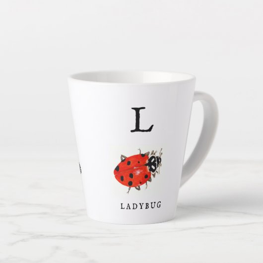 Monarch und Ladybug Milchtasse (Rechte Ecke)