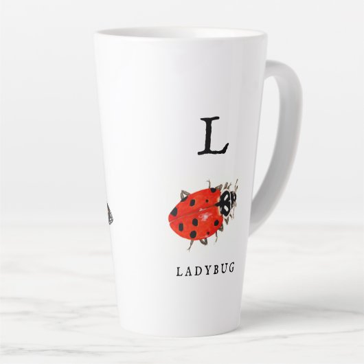 Monarch und Ladybug Milchtasse (Rechte Ecke)