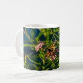 Monarch und Milchkaffee-Tasse Kaffeetasse (Vorderseite Links)