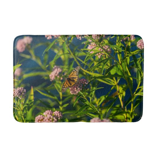 Monarch und Milkweed Badematte (Vorderseite)
