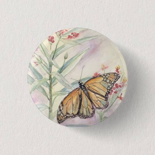 Monarch und Milkweed Button (Vorderseite)