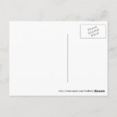 Monarchdrachenpostkarte Postkarte (Rückseite)