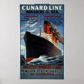 Monarchen der Cunard Line Poster (Vorne)