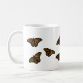 Monarchen fliegen weg kaffeetasse (Links)