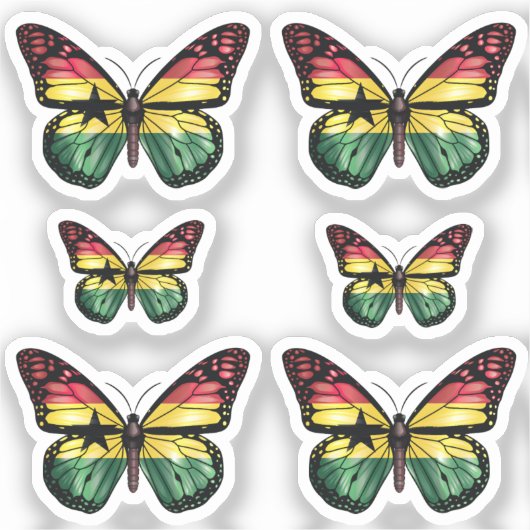 Monarchfahne Aufkleber (Vorderseite)