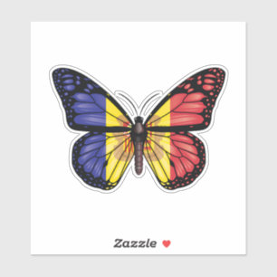 Monarchfahne Aufkleber