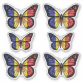 Monarchfahne Aufkleber (Vorderseite)