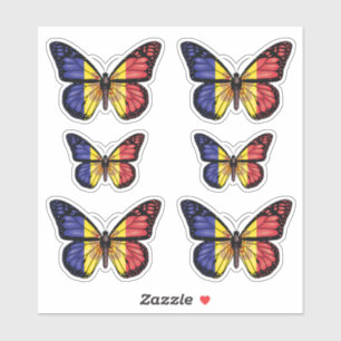 Monarchfahne Aufkleber