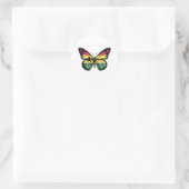 Monarchfahne Runder Aufkleber (Tasche)