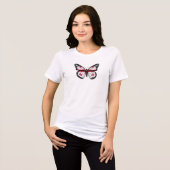 Monarchfahne Tri-Blend Shirt (Vorderseite voll)