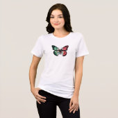 Monarchfahne Tri-Blend Shirt (Vorderseite voll)