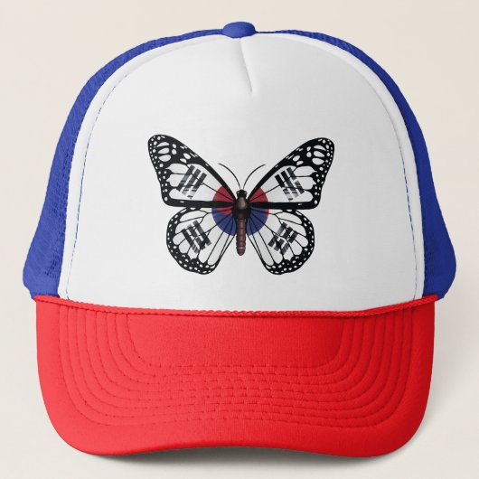 Monarchfahne Truckerkappe (Vorderseite)