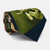 Monarchfalter auf Euonymus Krawatte (Gerollt)
