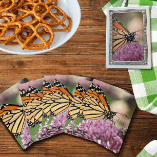 Monarchfalter auf Wildblumen-Spielkarten Spielkarten