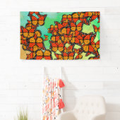 Monarchfalter Banner (Insitu)