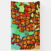 Monarchfalter Banner (Vertikal)