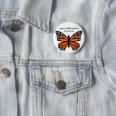 Monarchfalter Button (Beispiel)