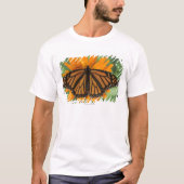Monarchfalter (Danaus plexippus) auf Topf T-Shirt (Vorderseite)