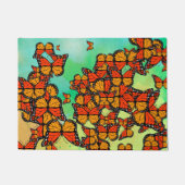 Monarchfalter Fußmatte (Vorderseite)