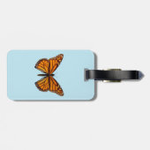 Monarchfalter Gepäckanhänger (Rückseite horizontal)