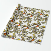 Monarchfalter Geschenkpapier (Ungerollt)