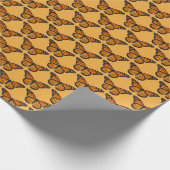 Monarchfalter Geschenkpapier (Ecke)